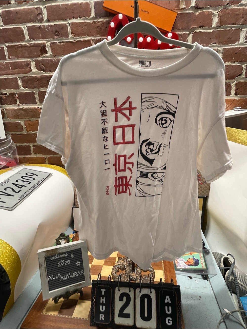 Brisco Brands Tokyo Japan Anime Graphic T-Shirt featuring